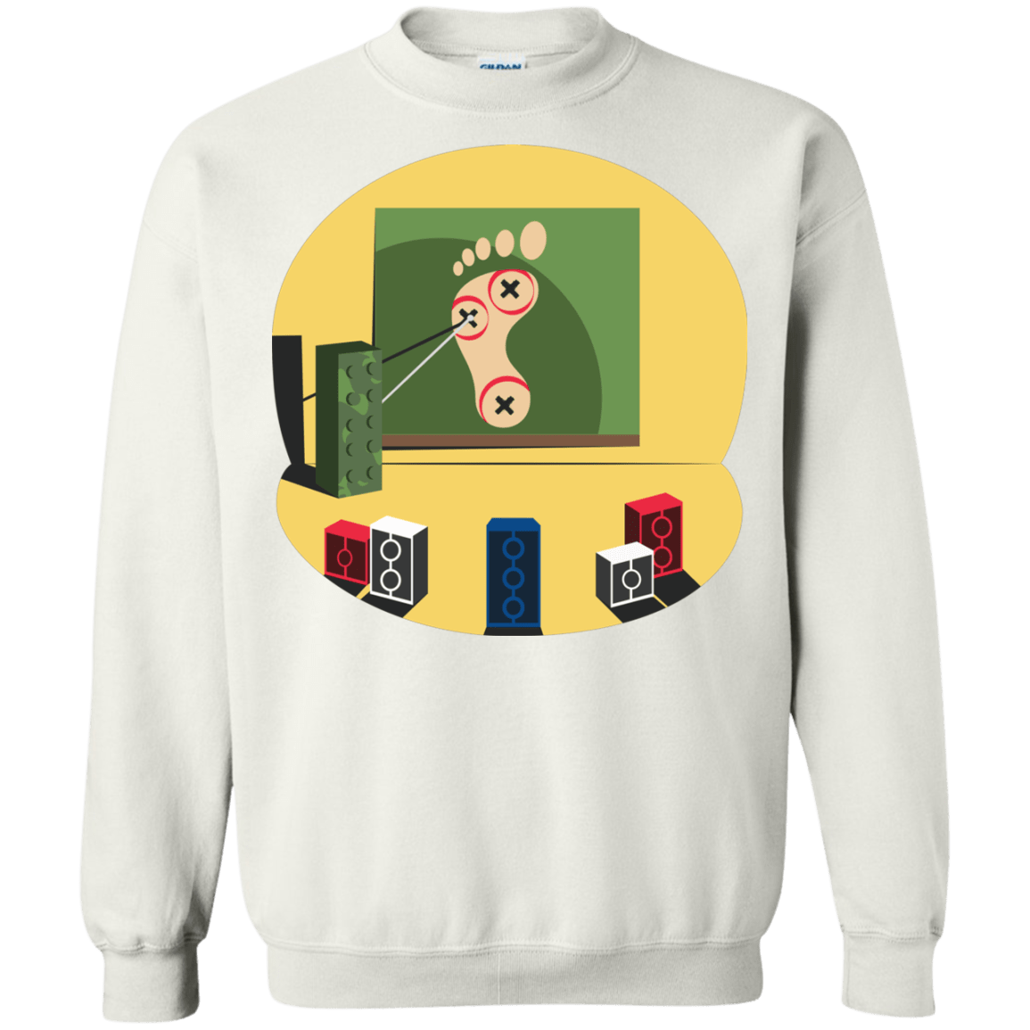 Sweatshirts White / Small Evil Plan Crewneck Sweatshirt