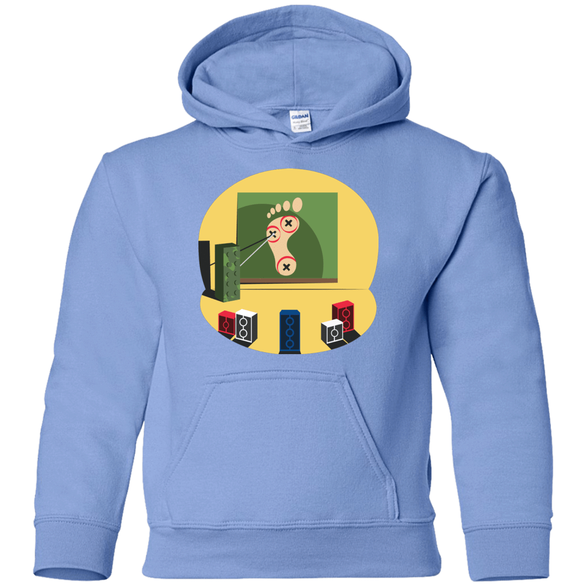 Sweatshirts Carolina Blue / YS Evil Plan Youth Hoodie