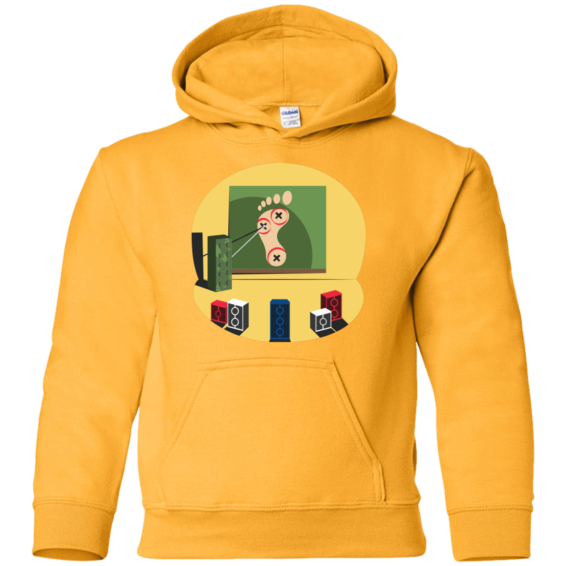 Sweatshirts Gold / YS Evil Plan Youth Hoodie