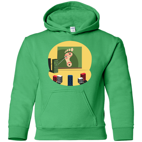 Sweatshirts Irish Green / YS Evil Plan Youth Hoodie