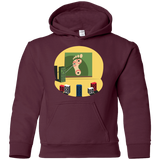 Sweatshirts Maroon / YS Evil Plan Youth Hoodie