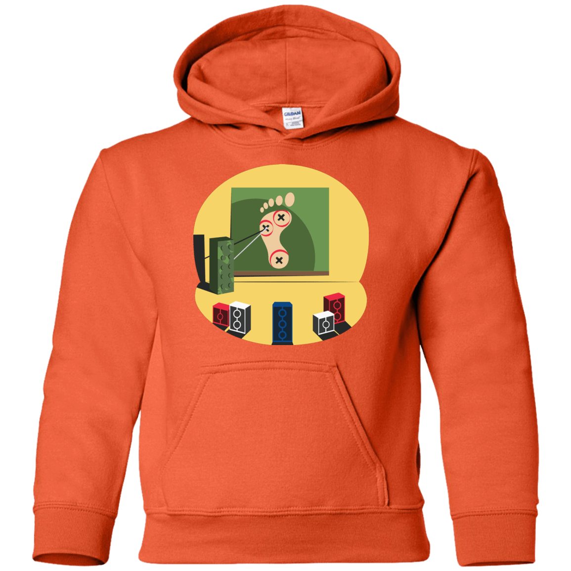 Sweatshirts Orange / YS Evil Plan Youth Hoodie