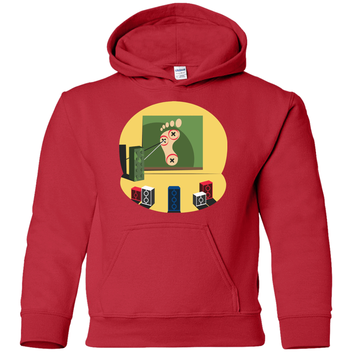 Sweatshirts Red / YS Evil Plan Youth Hoodie