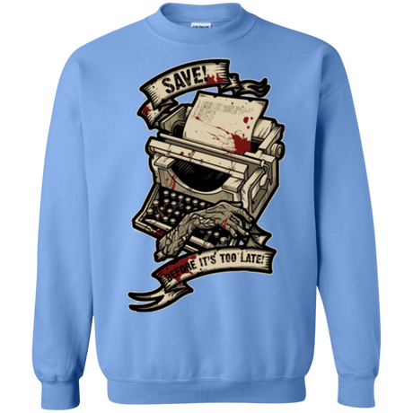 Sweatshirts Carolina Blue / Small EVIL SAVE POINT Crewneck Sweatshirt