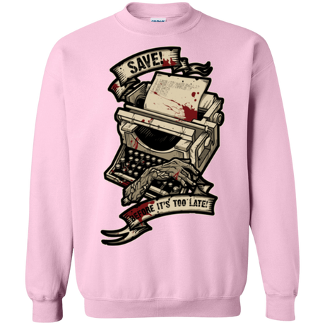 Sweatshirts Light Pink / Small EVIL SAVE POINT Crewneck Sweatshirt