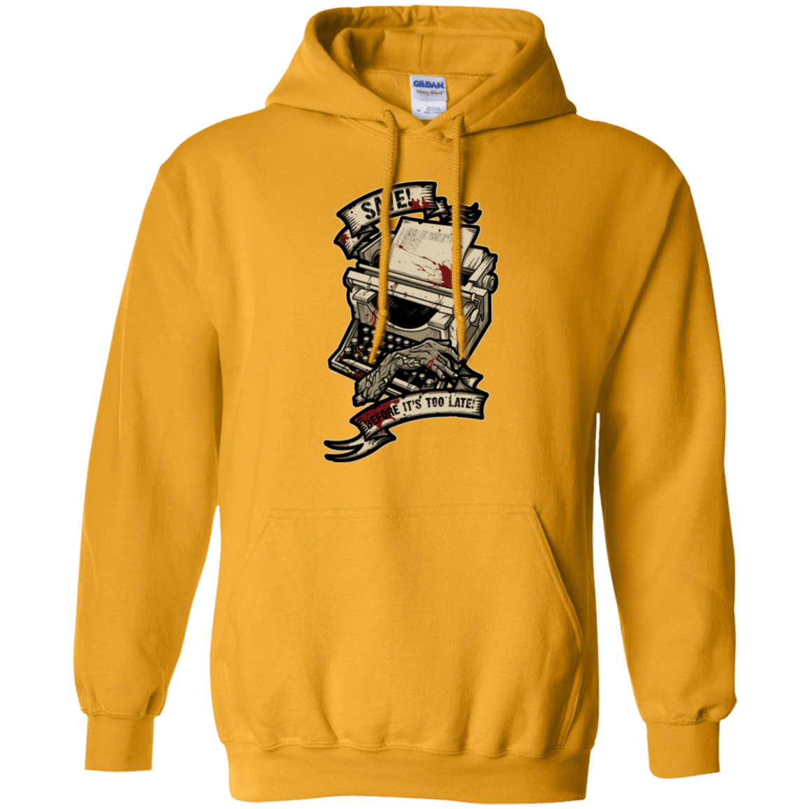 Sweatshirts Gold / Small EVIL SAVE POINT Pullover Hoodie