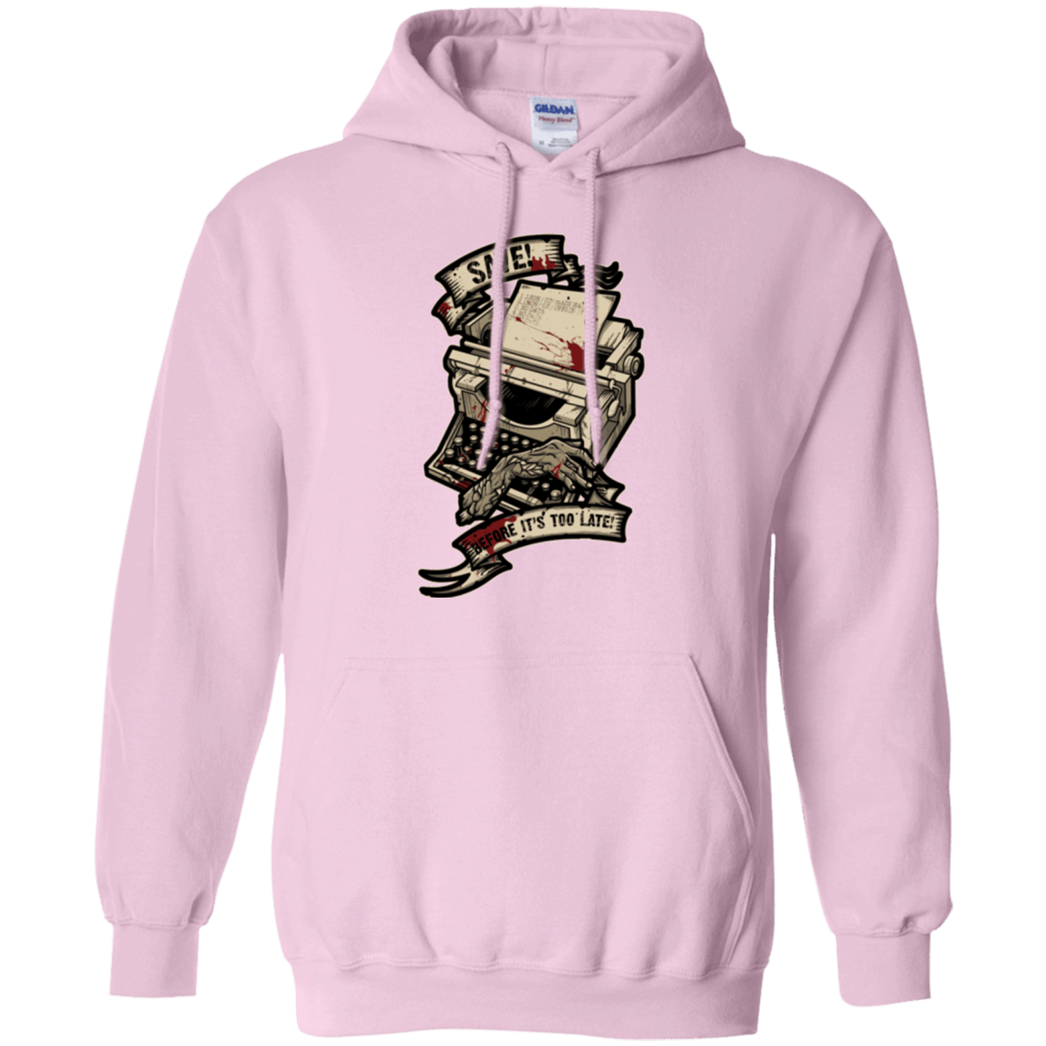 Sweatshirts Light Pink / Small EVIL SAVE POINT Pullover Hoodie