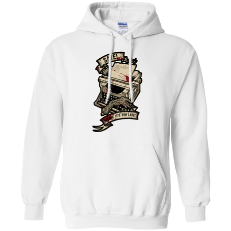 Sweatshirts White / Small EVIL SAVE POINT Pullover Hoodie