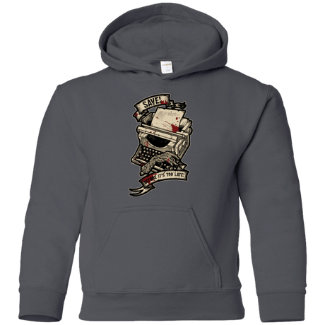 Sweatshirts Charcoal / YS EVIL SAVE POINT Youth Hoodie