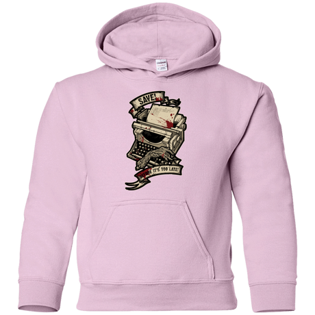 Sweatshirts Light Pink / YS EVIL SAVE POINT Youth Hoodie