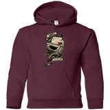 Sweatshirts Maroon / YS EVIL SAVE POINT Youth Hoodie
