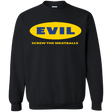 Sweatshirts Black / Small EVIL Screw The Meatballs Crewneck Sweatshirt