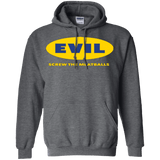 Sweatshirts Dark Heather / Small EVIL Screw The Meatballs Pullover Hoodie