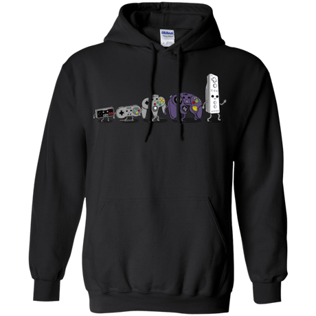 Sweatshirts Black / Small Evolution controller NES Pullover Hoodie