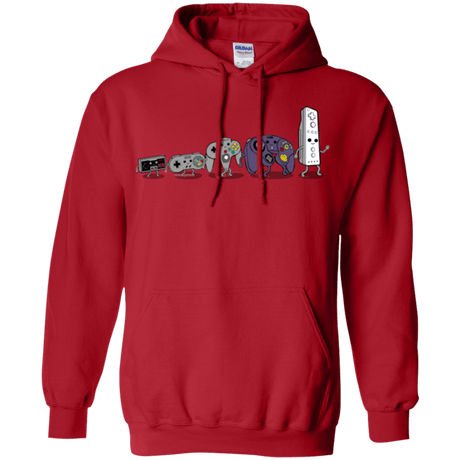 Sweatshirts Red / Small Evolution controller NES Pullover Hoodie