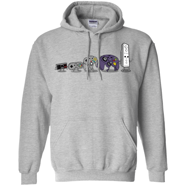 Sweatshirts Sport Grey / Small Evolution controller NES Pullover Hoodie