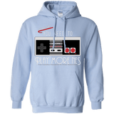 Sweatshirts Light Blue / Small Evolve Today! Play More NES Pullover Hoodie