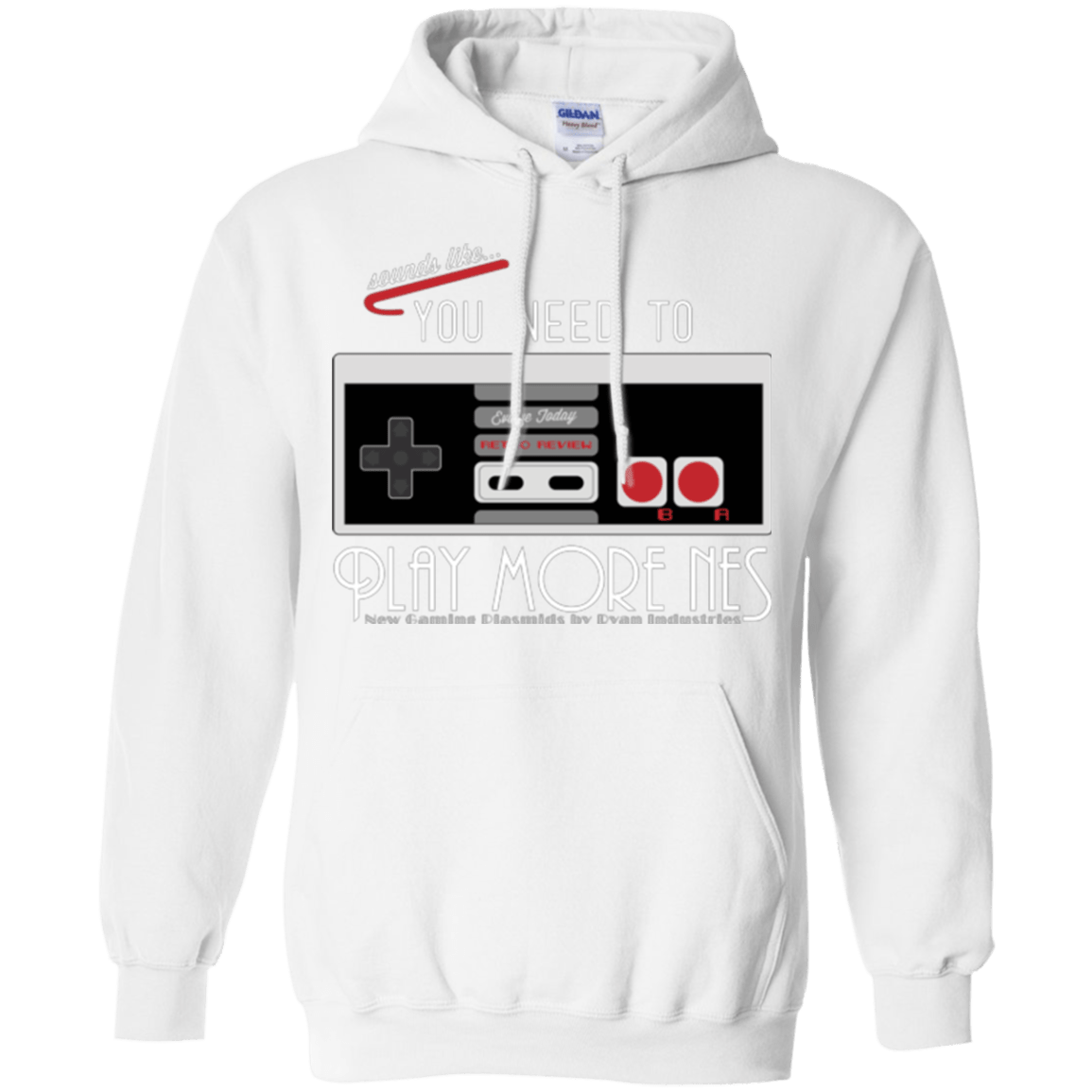 Sweatshirts White / Small Evolve Today! Play More NES Pullover Hoodie