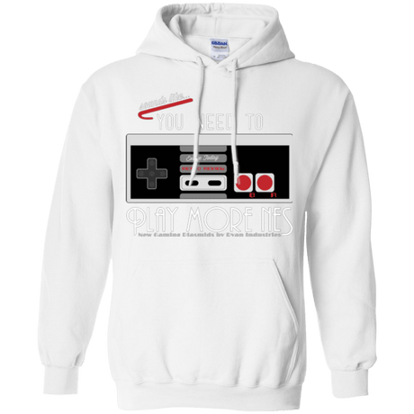 Sweatshirts White / Small Evolve Today! Play More NES Pullover Hoodie