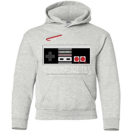 Sweatshirts Ash / YS Evolve Today! Play More NES Youth Hoodie