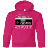 Sweatshirts Heliconia / YS Evolve Today! Play More NES Youth Hoodie