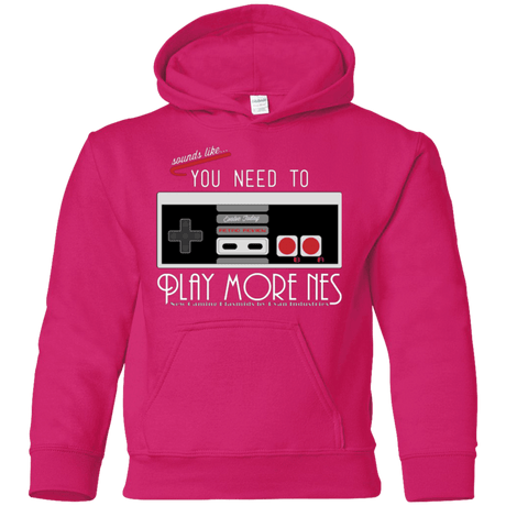 Sweatshirts Heliconia / YS Evolve Today! Play More NES Youth Hoodie