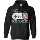 Sweatshirts Black / Small Evolve Today! Play More SNES Pullover Hoodie