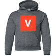 Sweatshirts Dark Heather / YS Evolve Youth Hoodie