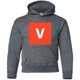 Sweatshirts Dark Heather / YS Evolve Youth Hoodie