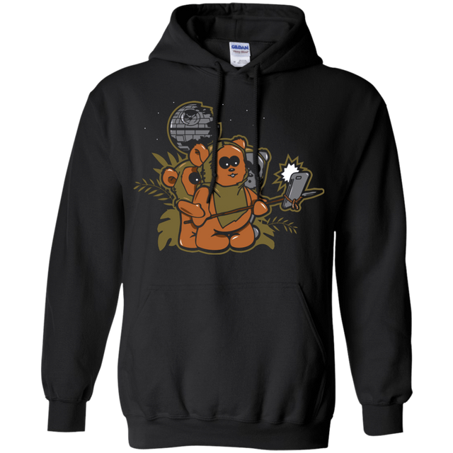 Sweatshirts Black / Small Ewok Selfie Pullover Hoodie