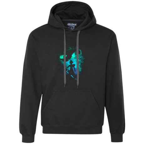 Sweatshirts Black / Small Ex Soldier Art Premium Fleece Hoodie