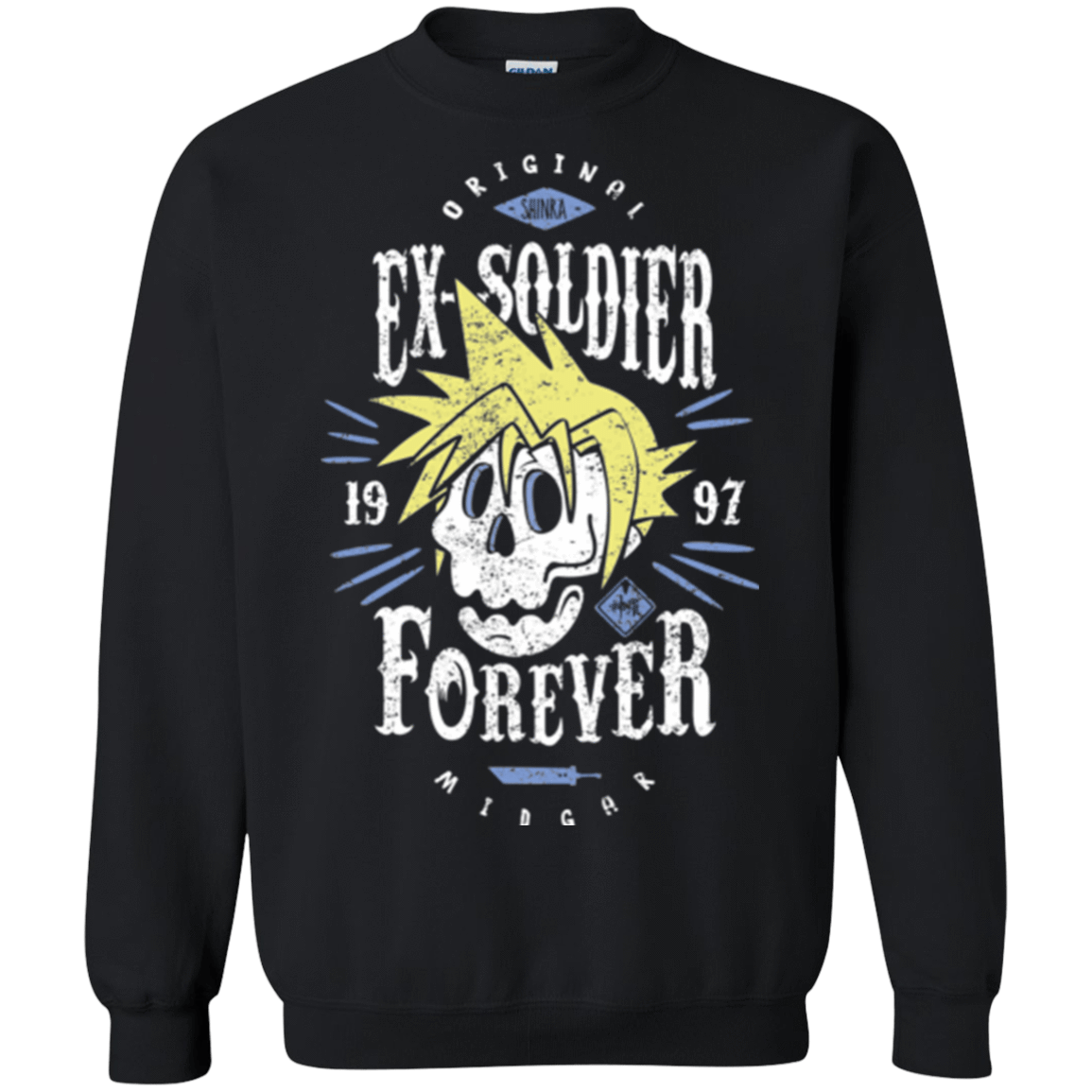 Sweatshirts Black / Small Ex-Soldier Forever Crewneck Sweatshirt