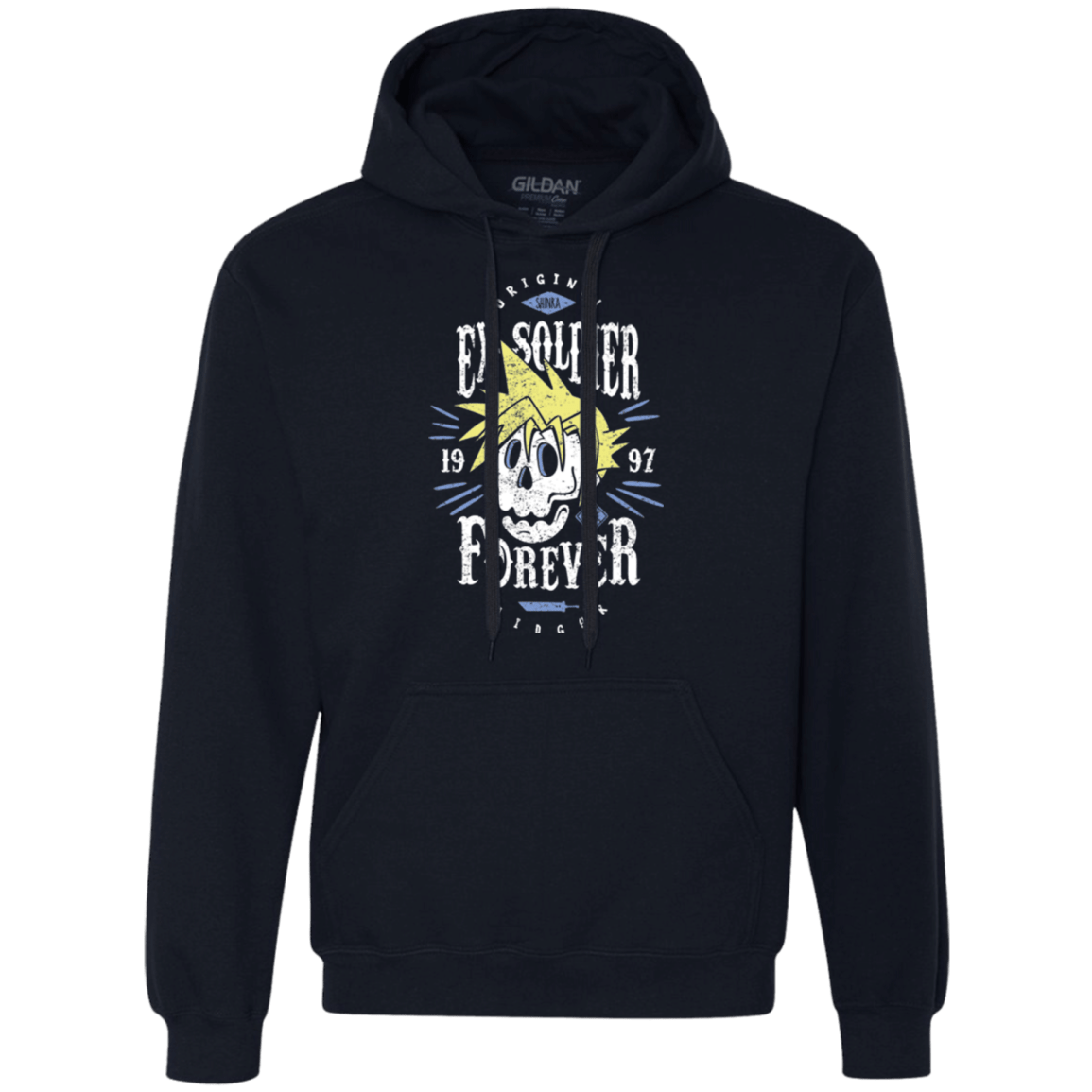 Sweatshirts Navy / Small Ex-Soldier Forever Premium Fleece Hoodie