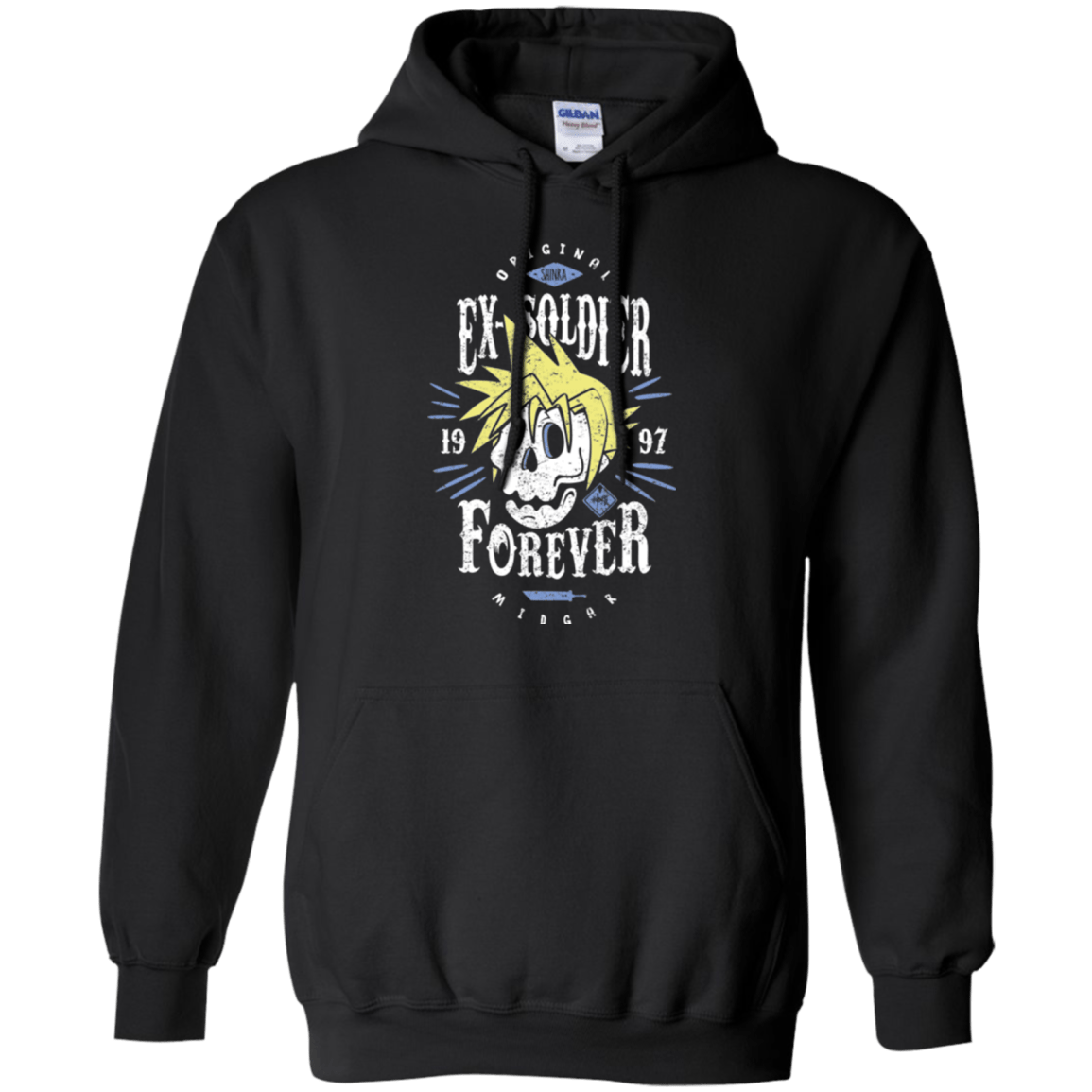 Sweatshirts Black / Small Ex-Soldier Forever Pullover Hoodie