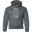 Sweatshirts Dark Heather / YS Excelsior Youth Hoodie