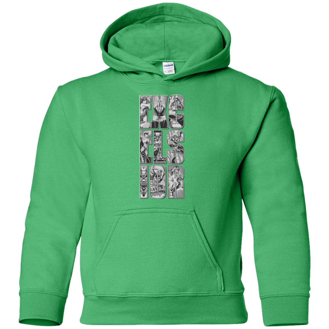 Sweatshirts Irish Green / YS Excelsior Youth Hoodie