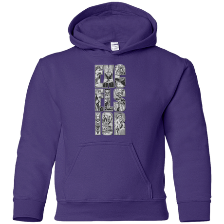 Sweatshirts Purple / YS Excelsior Youth Hoodie