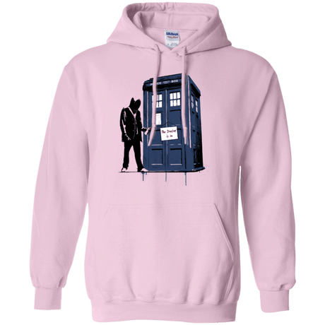 Sweatshirts Light Pink / Small Exit Through Tardis Pullover Hoodie