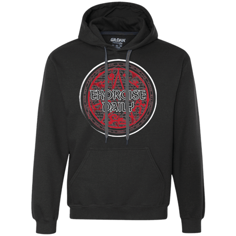 Sweatshirts Black / Small Exorcise Daily Premium Fleece Hoodie