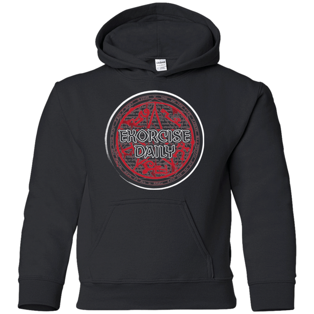 Sweatshirts Black / YS Exorcise Daily Youth Hoodie