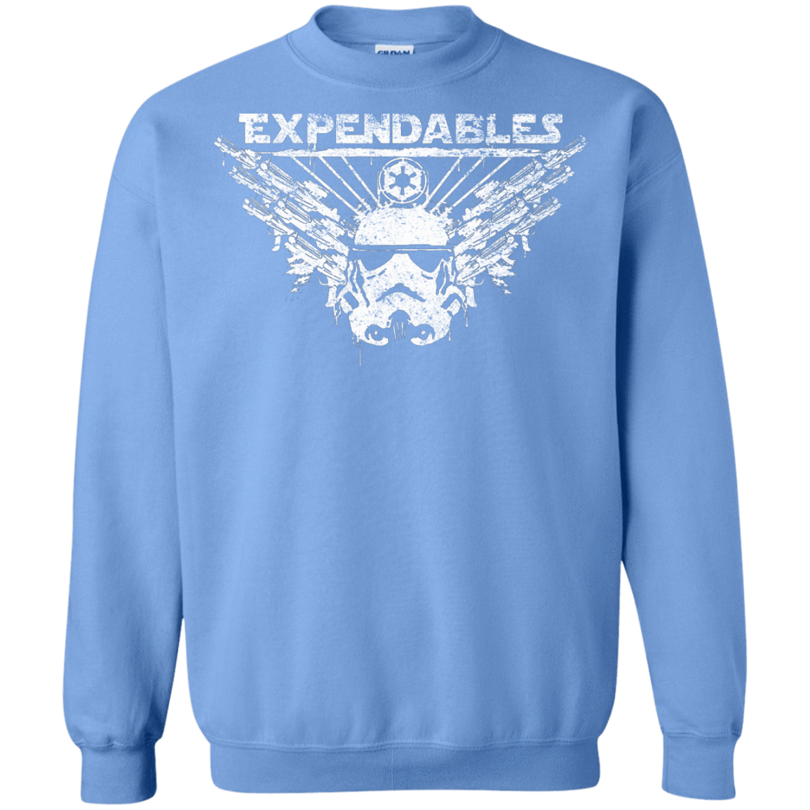 Sweatshirts Carolina Blue / S Expendable Troopers Crewneck Sweatshirt