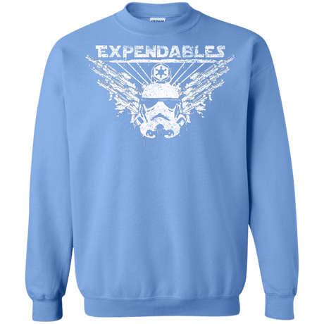 Sweatshirts Carolina Blue / S Expendable Troopers Crewneck Sweatshirt