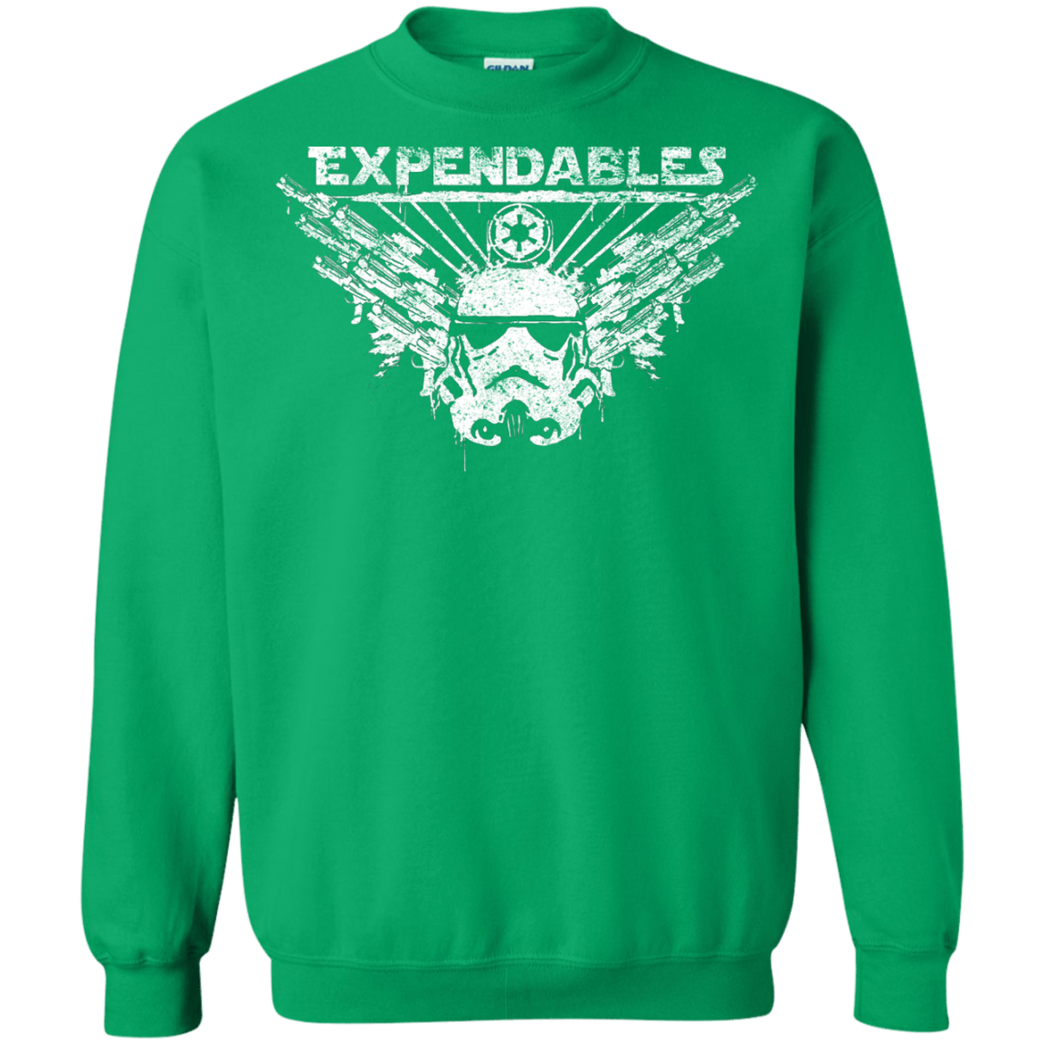 Sweatshirts Irish Green / S Expendable Troopers Crewneck Sweatshirt