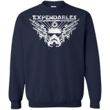 Sweatshirts Navy / S Expendable Troopers Crewneck Sweatshirt