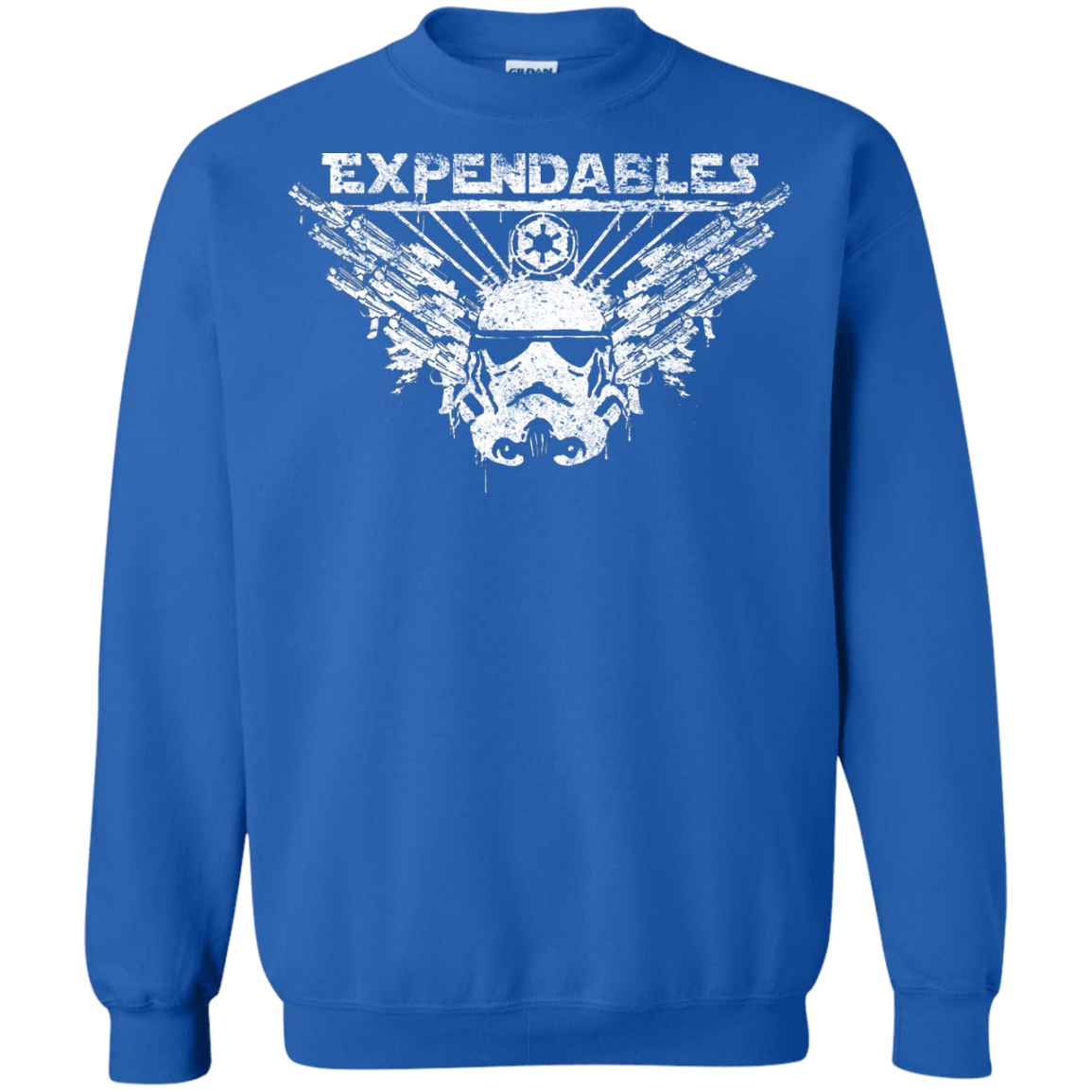 Sweatshirts Royal / S Expendable Troopers Crewneck Sweatshirt