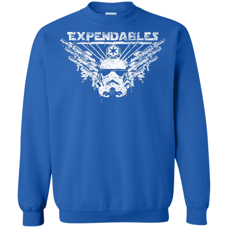 Sweatshirts Royal / S Expendable Troopers Crewneck Sweatshirt
