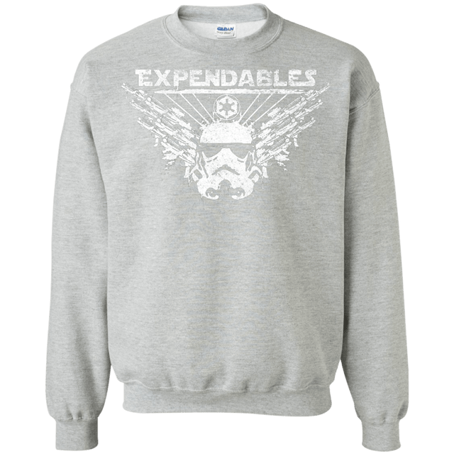 Sweatshirts Sport Grey / S Expendable Troopers Crewneck Sweatshirt
