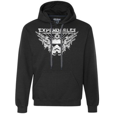 Sweatshirts Black / S Expendable Troopers Premium Fleece Hoodie