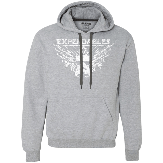 Sweatshirts Sport Grey / S Expendable Troopers Premium Fleece Hoodie