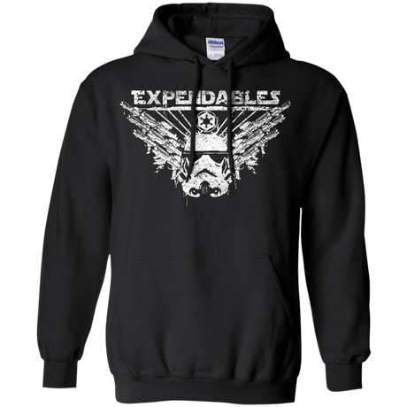 Sweatshirts Black / S Expendable Troopers Pullover Hoodie